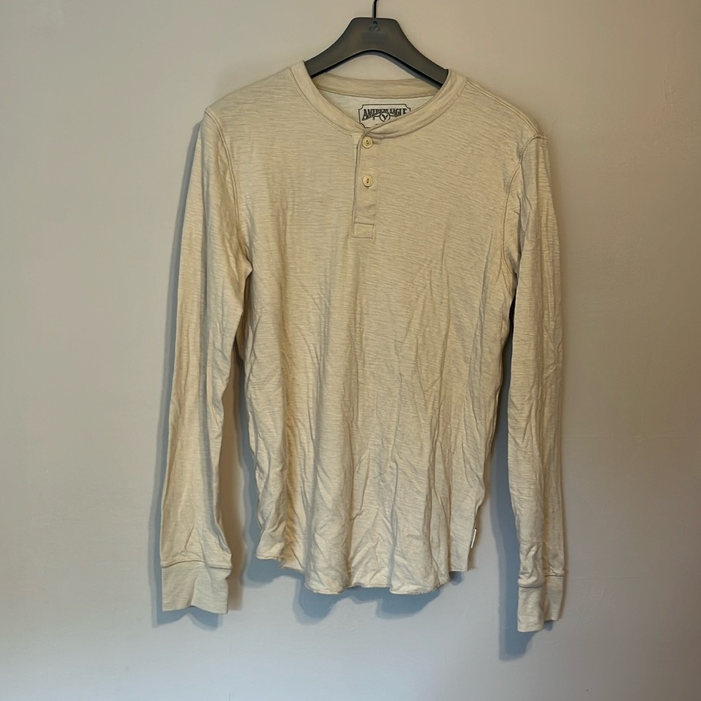 American Eagle Long Sleeve Henley